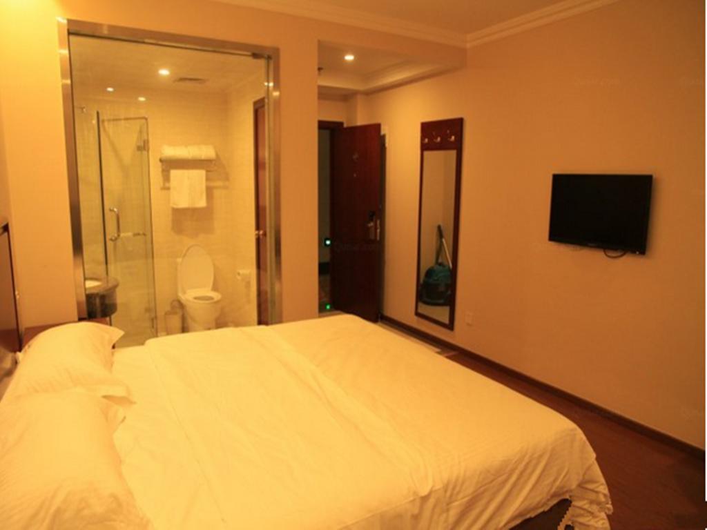 Greentree Inn Beijing East Yizhuang District Second Kechuang Street Express Hotel Værelse billede