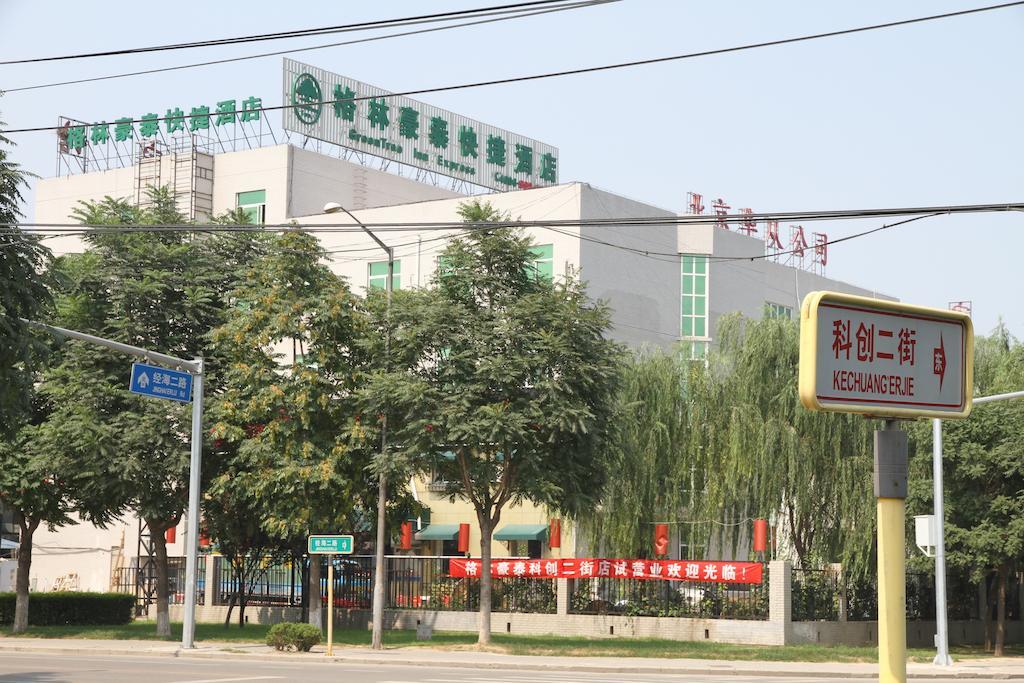 Greentree Inn Beijing East Yizhuang District Second Kechuang Street Express Hotel Eksteriør billede